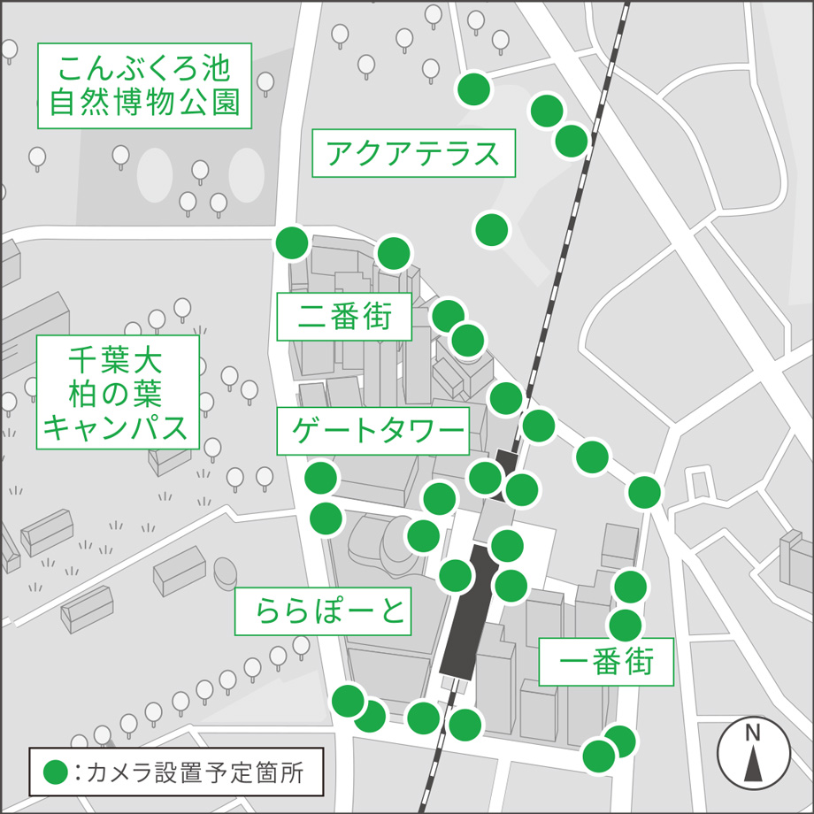 カメラ設置予定箇所
